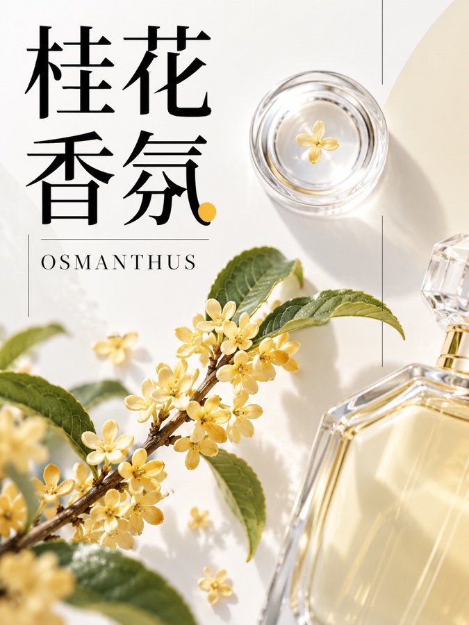 桂花香氛 · AI 生成样图