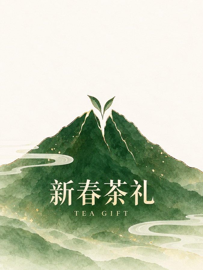 新春茶礼 · AI 生成样图