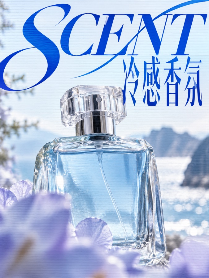 冷感香氛 · AI 生成样图