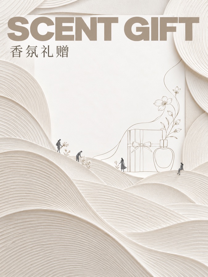 白露香氛礼赠 · AI 生成样图